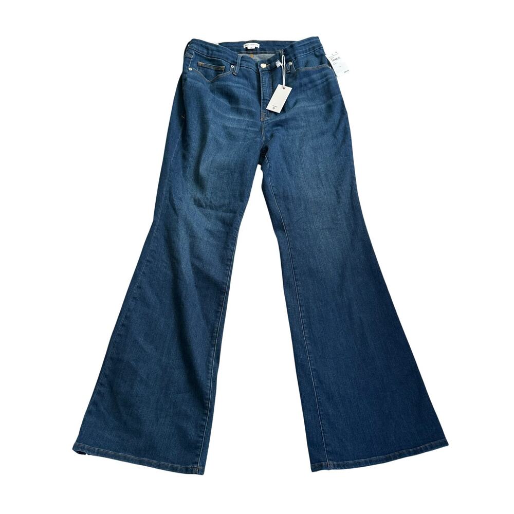 New Good American Jeans Women's 16 Good Legs Flare